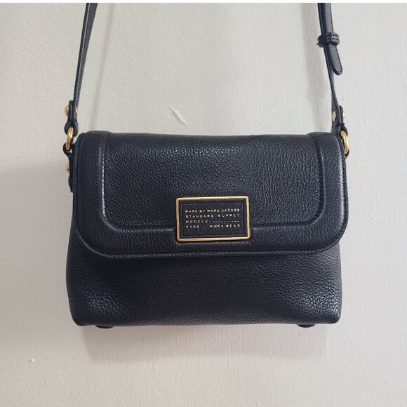 Marc By Marc Jacobs Handbags - Marc by Marc Jacobs Black Leather Small Crossbody bag